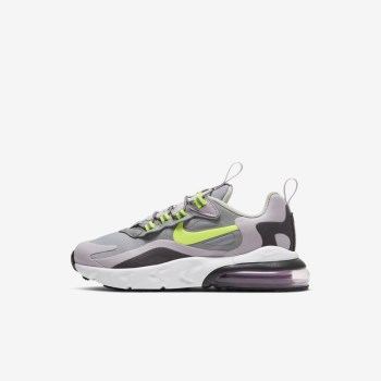 Nike Air Max 270 RT - Fiatalabb Gyerek Utcai Cipő - Szürke/Citrom